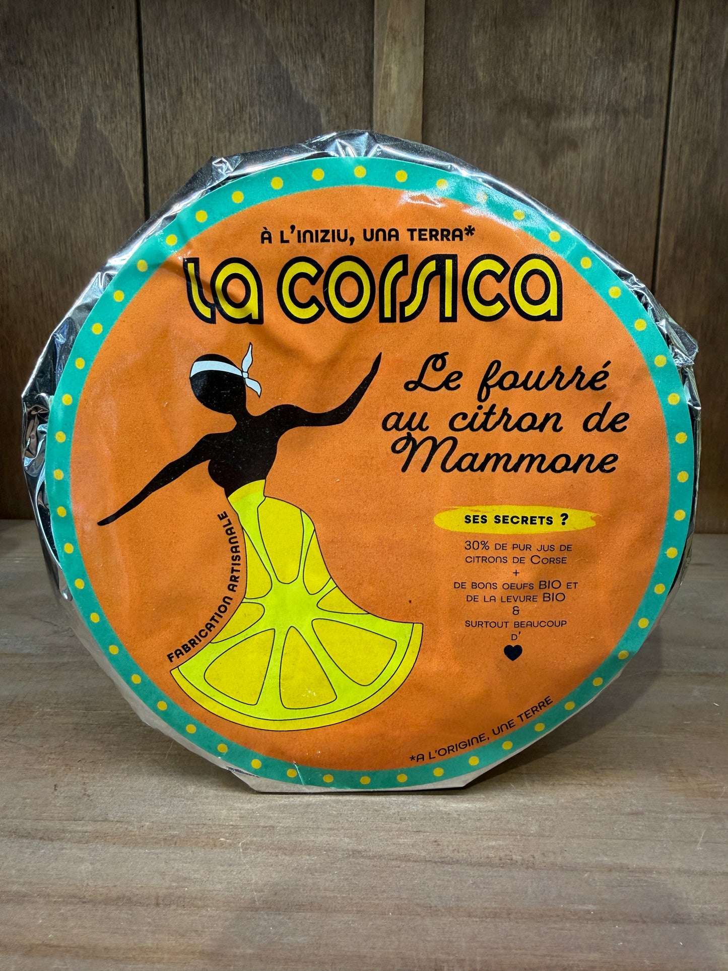 Fourré au citron corse de Mammone - 300g - L’atelier Corse - La Corsica
