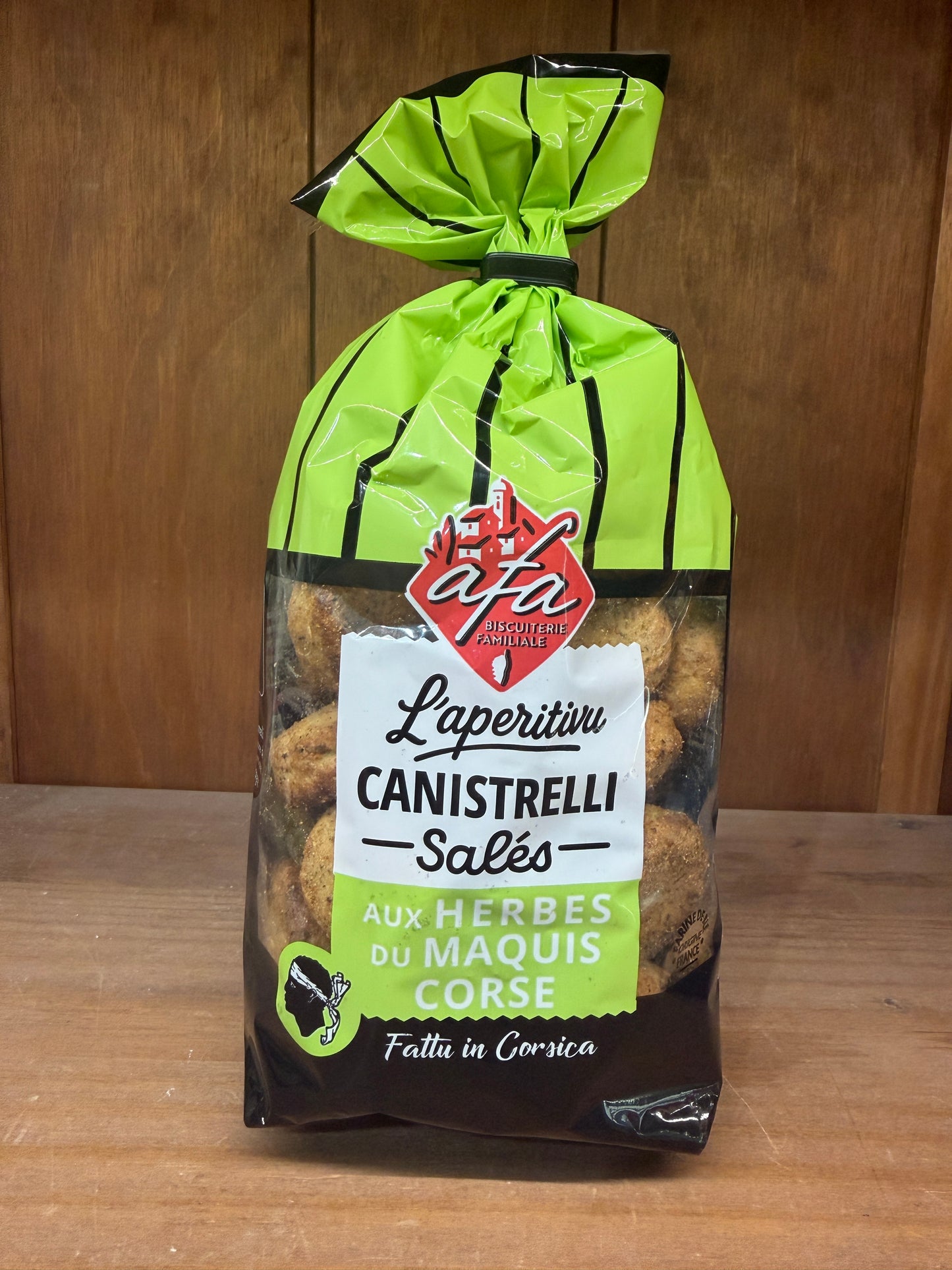 Canistrelli salés - Herbes du maquis Corse - 200g - Afa