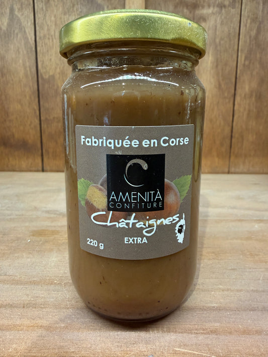 Confiture de châtaignes extra - 220g - Conserverie de Casatorra