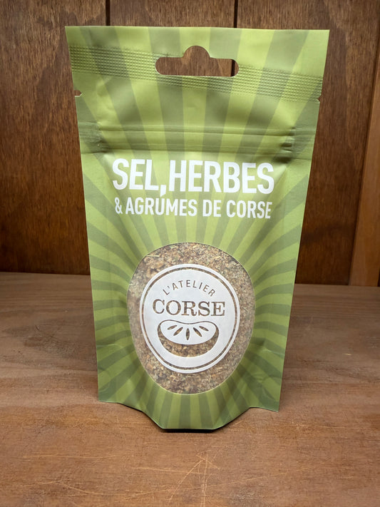 Melange Sel, herbes & agrumes de corse - L'atelier Corse
