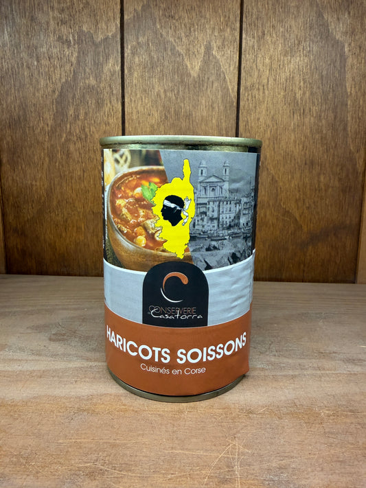 Haricots soissons 1/2 - 400g - Conserverie de Casatorra