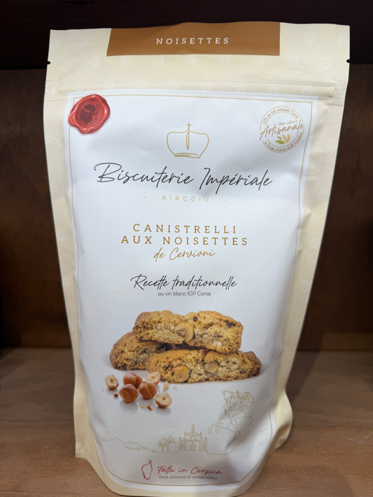 Canistrelli aux noisettes de Cervioni - 175g - Biscuiterie Impériale