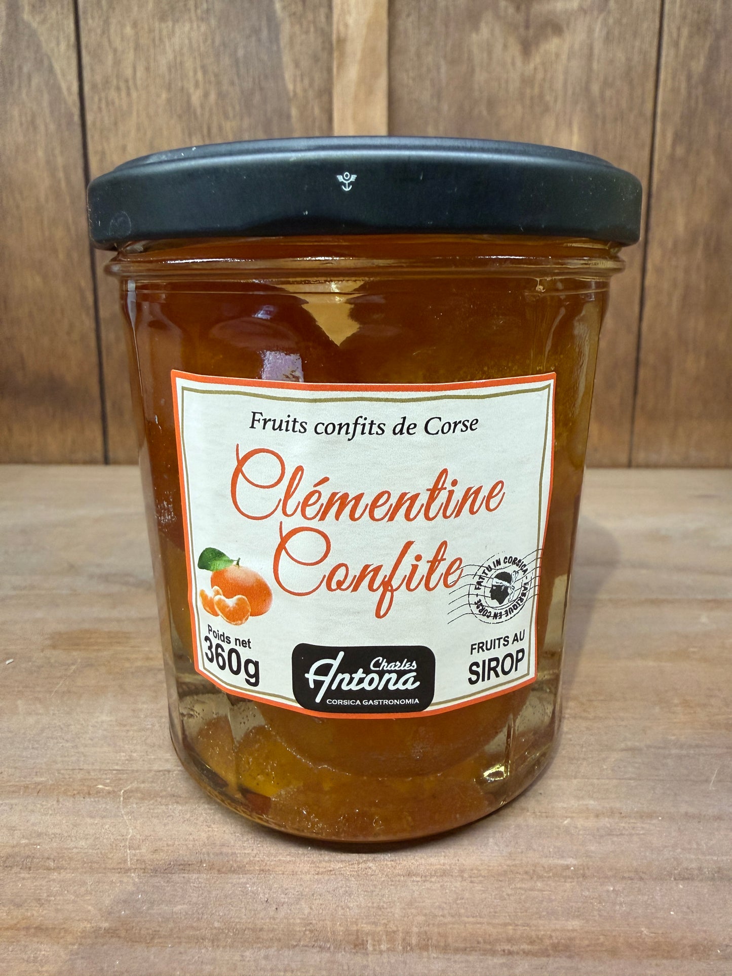 Clémentines de Corse confites au sirop - 360g