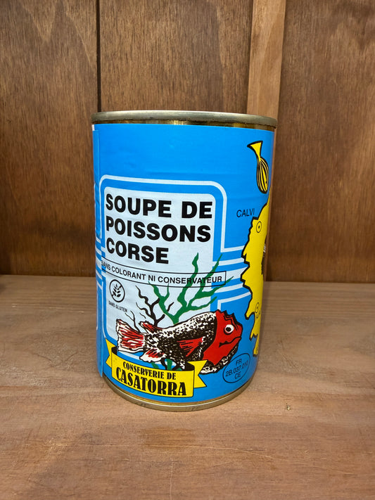 Soupe de poissons corse 1/2 - 390g - Conserverie de Casatorra