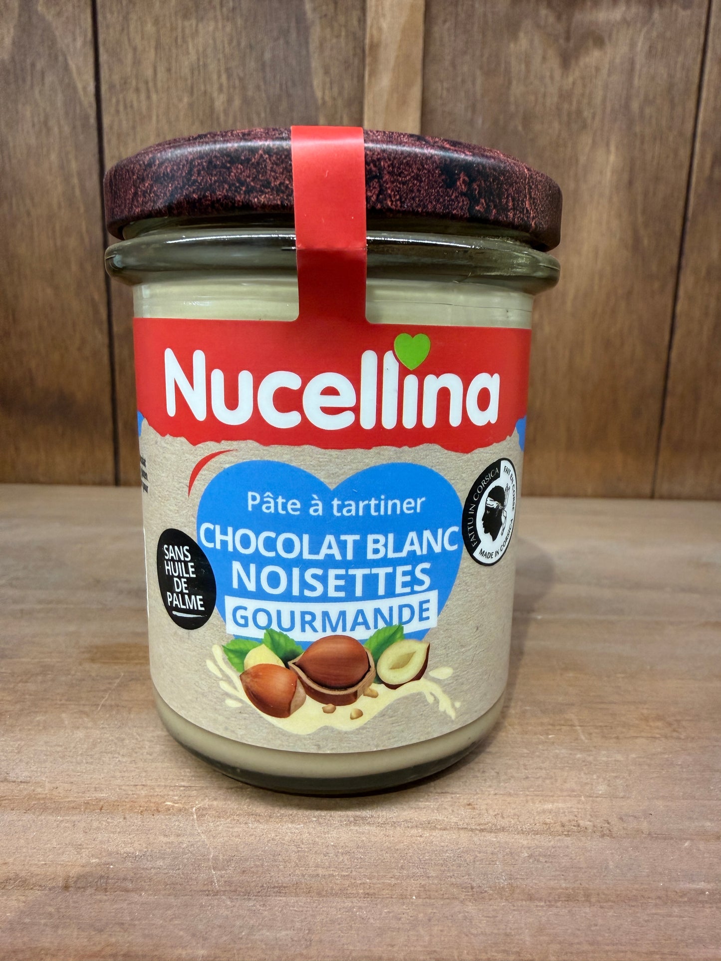 Pâte à tartiner Chocolat Blanc Noisettes - 215g - Nucellina