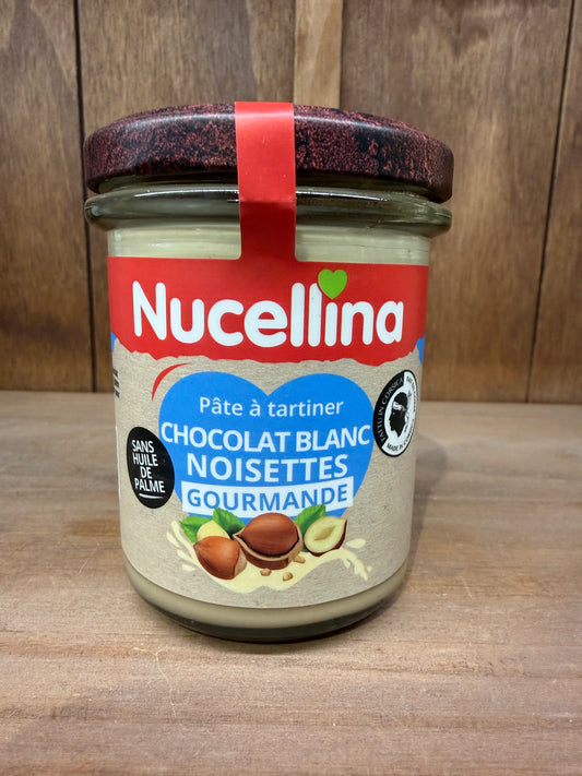 Pâte à tartiner Chocolat Blanc Noisettes - 215g - Nucellina