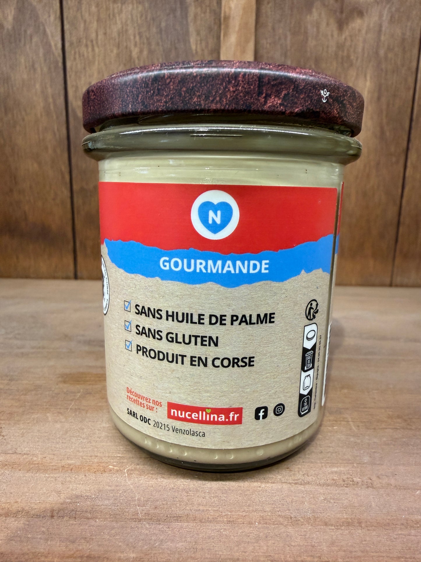 Pâte à tartiner Chocolat Blanc Noisettes - 215g - Nucellina