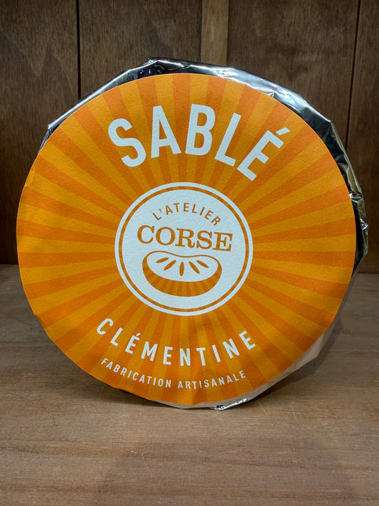 Sablé à la clémentine corse - 300g - L’atelier Corse - La Corsica