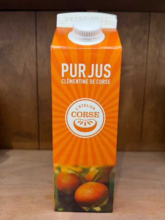 Pur jus de Clémentine de Corse - 1L - L’atelier Corse - La Corsica