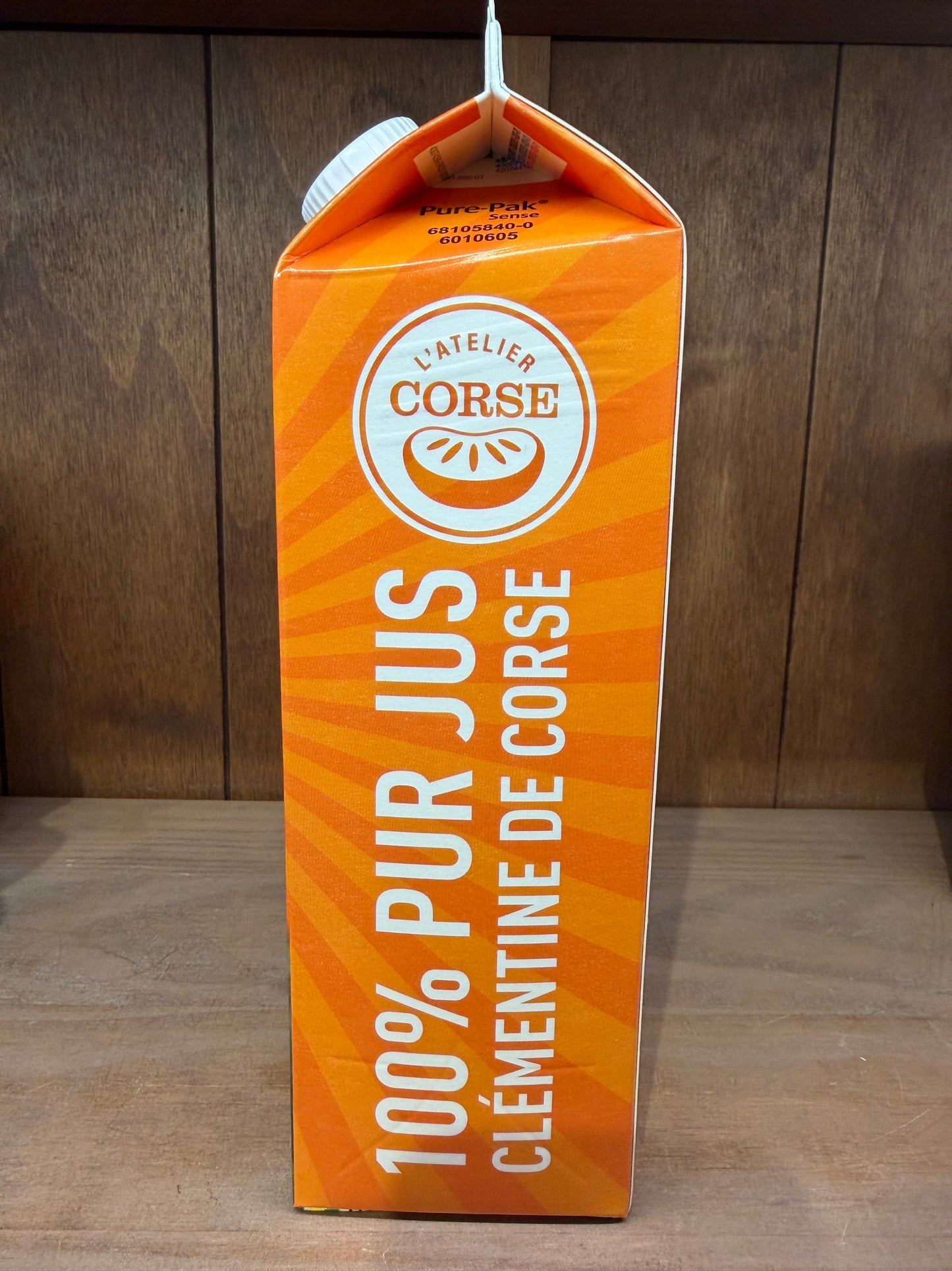 Pur jus de Clémentine de Corse - 1L - L’atelier Corse - La Corsica