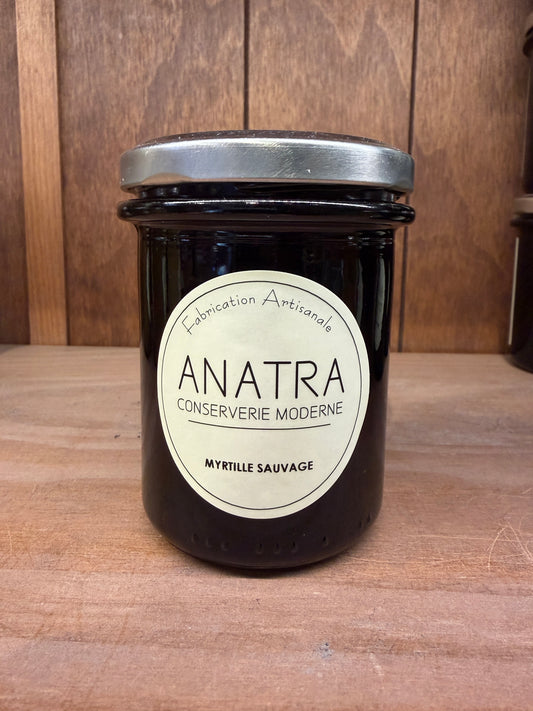 Confiture Myrtille sauvage -220g - Anatra