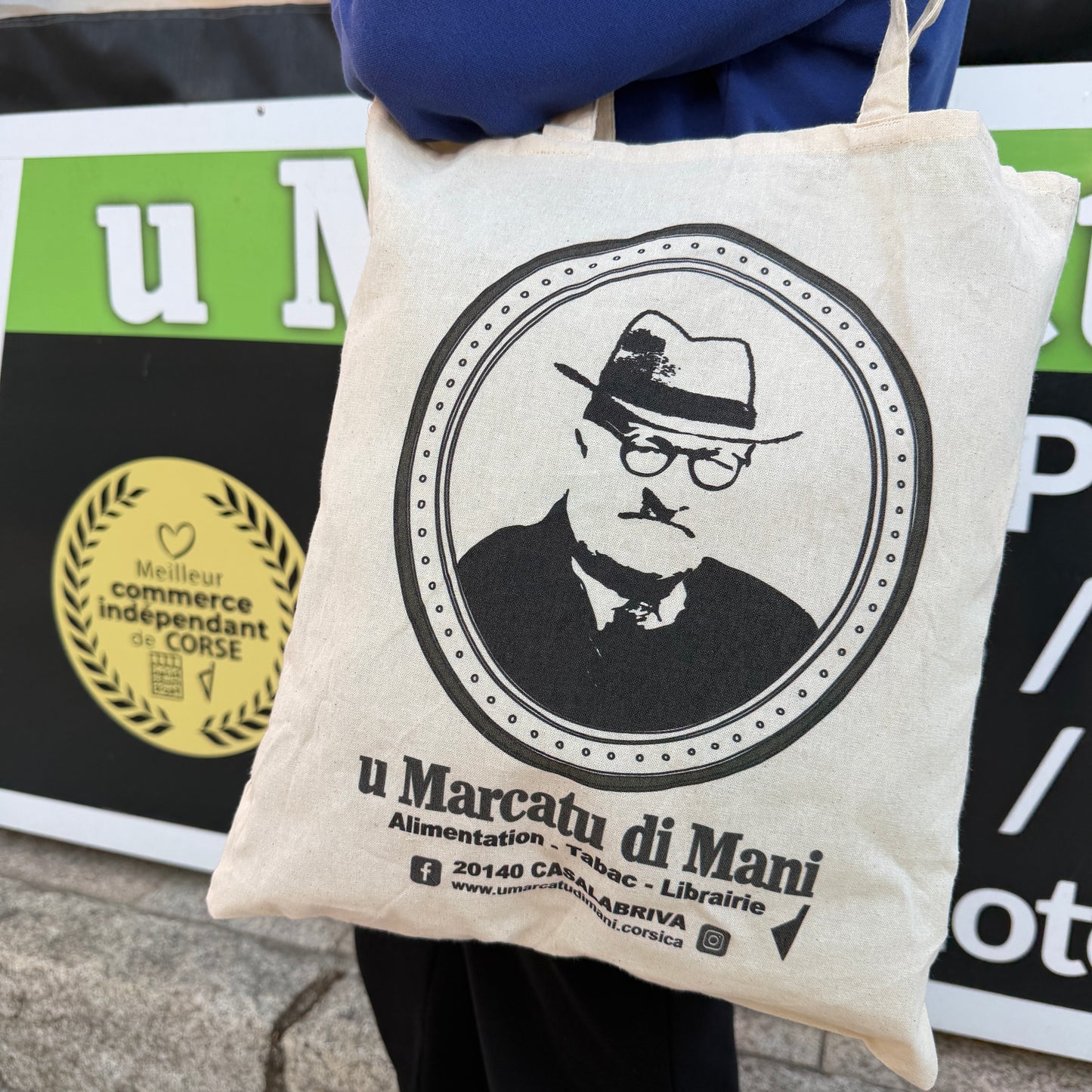 Tote bag Corse édition limitée – U Marcatu di Mani